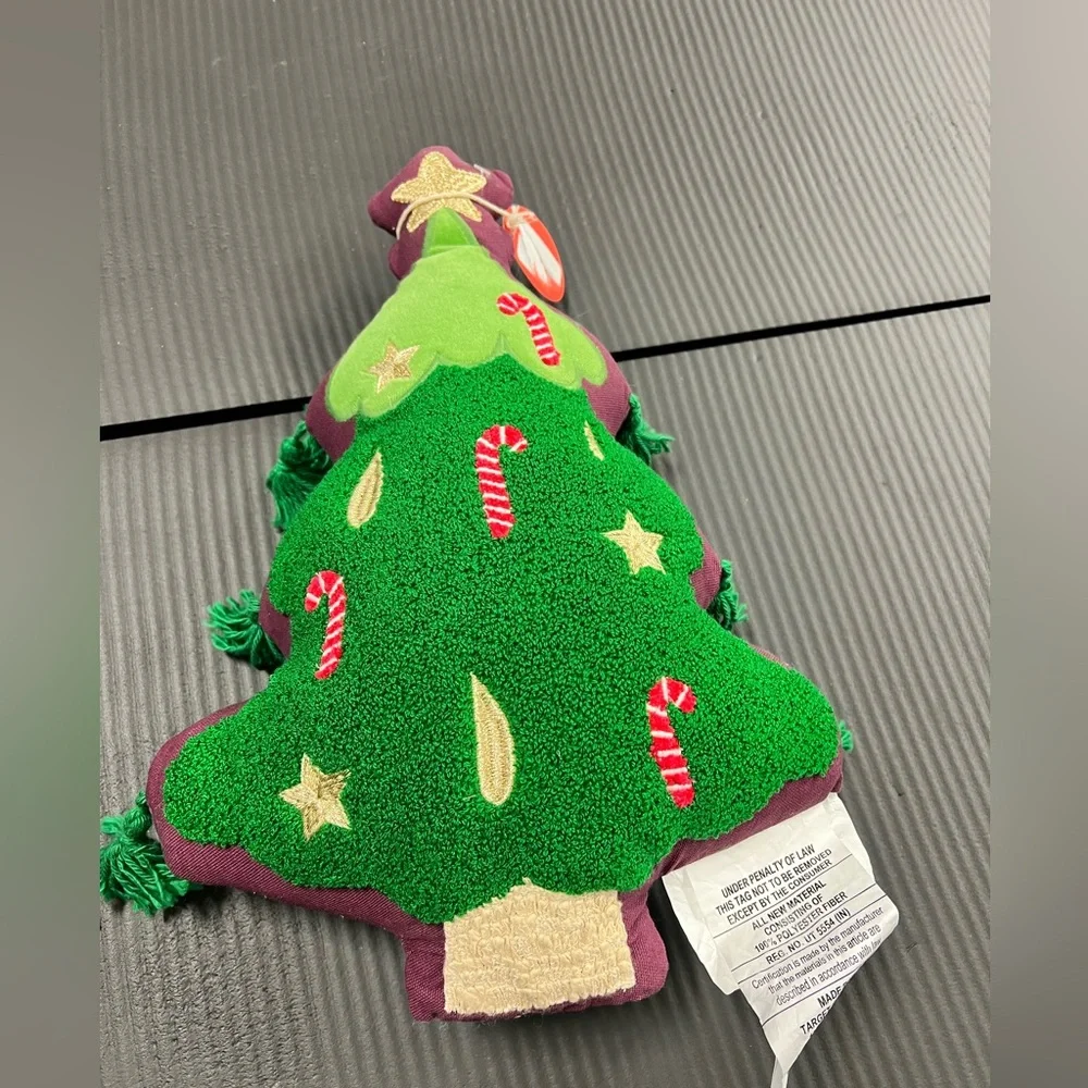 Festive Christmas Tree Plush pillow